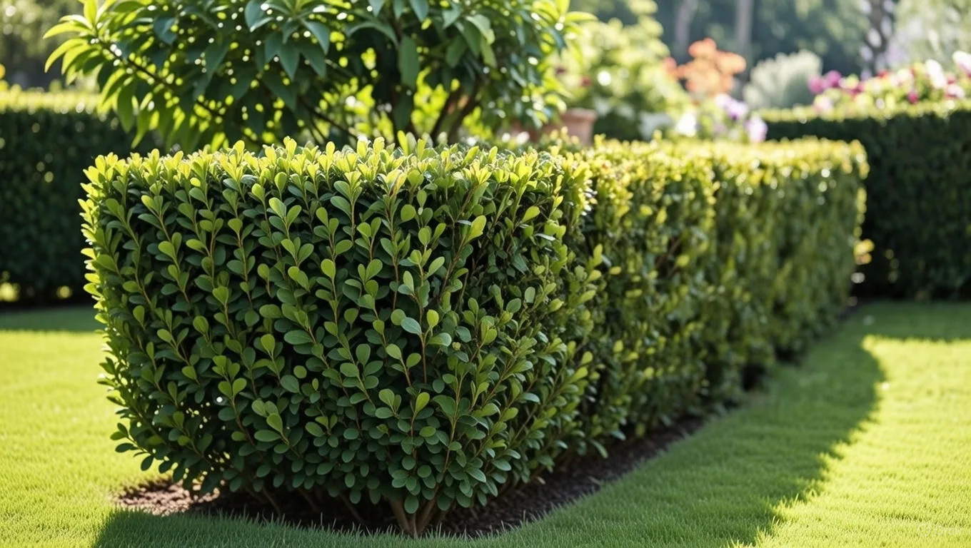 Trattamento e protezione piante e siepi in giardino ticinese